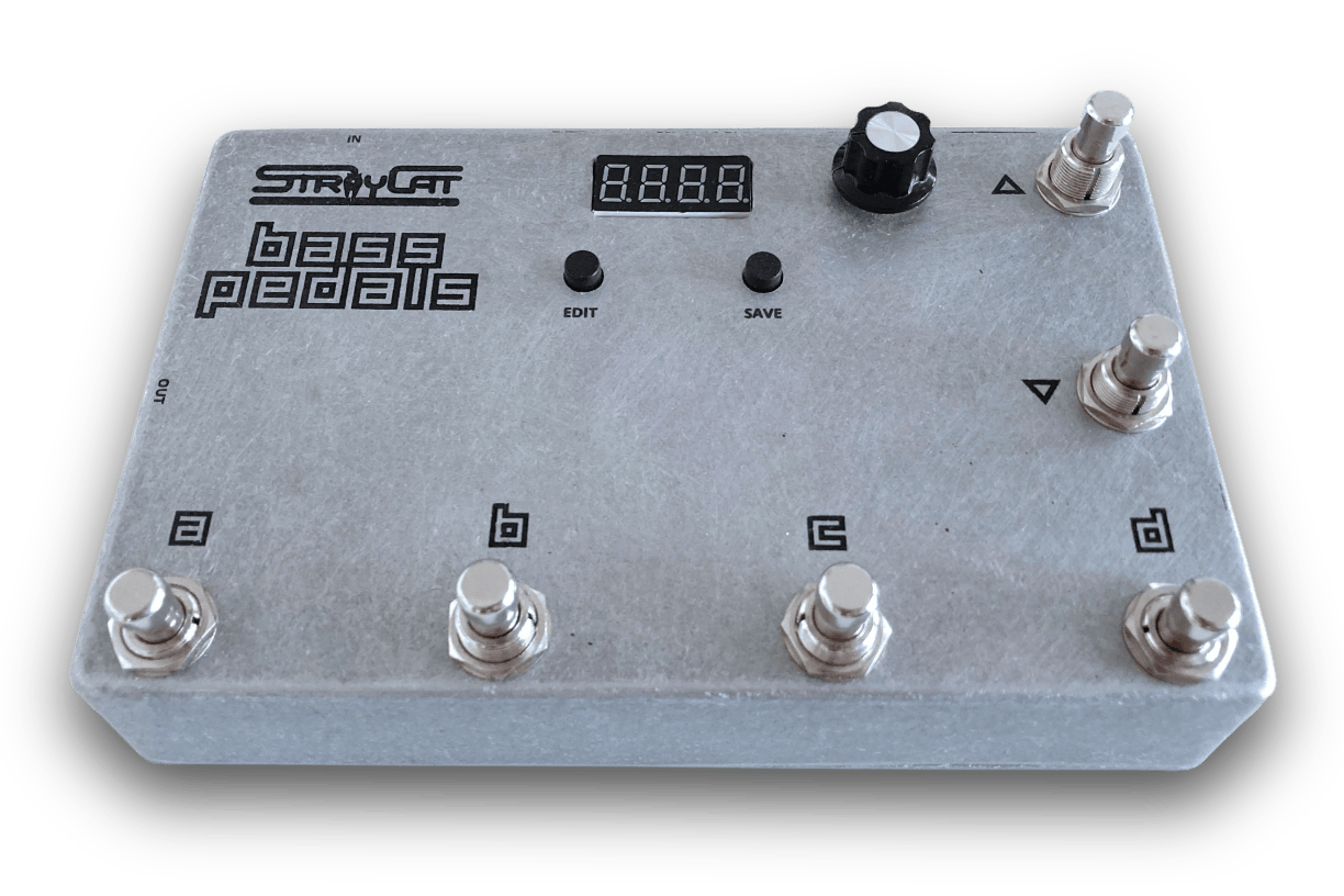 Zdjęcie kontrolera MIDI Stray Cat Bass Pedals